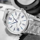 Чоловічий годинник Casio 1141-0317 білий 30 м - зображення 3