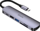 USB-хаб Hoco HB28 Type-C конвертер с HDMI USB3.0 USB2.0 SD TF PD для ноутбуков планшетов и смартфонов - изображение 7