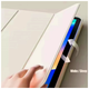 Чехол-книжка Smart Case для iPad Mini 6 7 8 3 дюйма искусственная кожа магнитный белый PT-11342 - зображення 6