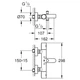 Grohe Grohtherm 800 Cosmopolitan Термостат для ванны, хром (34766000) - изображение 7