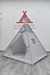Велика Палатка-Вігвам для дітей WIGWAMHOME "Adventure" 150х150х200см, сіра - зображення 6