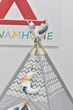 Большая Палатка-Вигвам WIGWAMHOME Перья 150х150х200см светло-серая - изображение 10