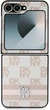 Панель DKNY Chequered Pattern Printed Stripes для Samsung Galaxy Z Flip6 F741 / Z Flip7 FE Pink (DKHCZF6PCPTSSP) - зображення 2