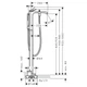 HANSGROHE Vivenis Смеситель для ванны напольный, Matt White (75445700) - изображение 2
