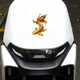 Декоративная виниловая наклейка Золотая рыбка для автомобиля/мотоцикла/техники 1 шт. Золотистый - изображение 9