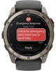 Smartwatch Garmin fenix 8 Pro 51mm AMOLED Sapphire Titanium with Graphite/Black Silicone Band (010-03199-11 GARMIN) - obraz 3