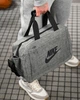 Спортивна сумка Nike ТР5248 сіра для тренувань і подорожей 39×26,5×17,5 - зображення 7