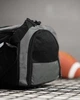 Спортивная сумка Nike ТР6702, черная с серым, дорожная сумка Nike, сумка для тренировок Nike - изображение 6