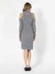 Платье миди осеннее женское Colin's CL1056126MGA L Gray (8682240946991) - изображение 2