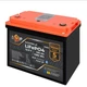 Аккумулятор LP LiFePO4 12,8V - 100 Ah (1280Wh) (BMS 100A/50А) пластик Smart BT - изображение 5