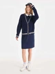Платье короткое осеннее женское Colin's CL1065289NAV XS Navy (8683197791719) - изображение 4