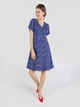 Платье миди летнее женское Colin's CL1063230INV L Indigo (8683197601766) - изображение 4