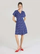 Платье миди летнее женское Colin's CL1063230INV S Indigo (8683197601780) - изображение 5