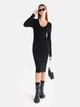 Платье миди женское Colin's CL1065270BLK L Black (8683197802378) - изображение 3