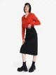 Юбка миди осенняя женская Colin's CL1065834BLK XS Black (8683197893062) - изображение 3