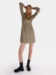 Платье короткое осеннее женское Colin's CL1065838OLV XS Olive (8683197892362) - изображение 5