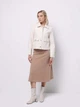 Юбка миди осенняя женская Colin's CL1075721BME L Beige Melange (8684112825755) - изображение 3