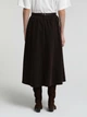 Юбка миди осенняя женская Colin's CL1075580DBR XS Dark Brown (8684112819723) - изображение 2
