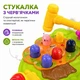 Развивающий столик игровой интерактивный сенсорный стол монтессори рыбалка сортер молоточек игры на развитие мелкой моторики для малышей от 1 года мальчика девочки батарейки в комплекте 73790 - изображение 3