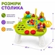 Развивающий столик игровой интерактивный сенсорный стол монтессори рыбалка сортер молоточек игры на развитие мелкой моторики для малышей от 1 года мальчика девочки батарейки в комплекте 73790 - изображение 4