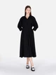 Платье миди осеннее женское Colin's CL1073337BLK XS Black (8684112599847) - изображение 1