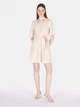 Платье на запах короткое летнее женское Colin's CL1073347LBG L Light Beige (8684112599489) - изображение 3