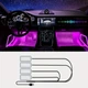 Подсветка салона авто RGB 4 шт USB Bluetooth с управлением через приложение - изображение 2