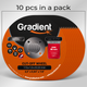 Круг отрезной Gradient 115х1,2х22,23 мм по металлу (тип 41) - изображение 3