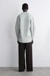 Сорочка жіноча COS rounded pima cotton shirt 1290607005 Eur 38 Світлий зелений - изображение 7