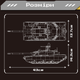 Конструктор танк Abrams Mould King на радіокеруванні - зображення 3