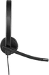 Słuchawki Logitech H570e Corded Stereo USB Headset (Teams version) - Black - EMEA28-935 - USB-C (981-001431) - obraz 2