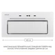Витяжка WEILOR LUMINA WBG 65 WHITE - зображення 11