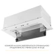 Витяжка WEILOR LUMINA WBG 65 WHITE - зображення 15