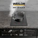 Поверхня склокерамічна Domino WEILOR WHC 335 BLACK - зображення 3