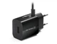 Мережевий зарядний пристрій REAL-EL CH-217 (2USB, 2.1 A) Black + кабель Lightning - зображення 2
