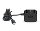 Мережевий зарядний пристрій REAL-EL CH-217 (2USB, 2.1 A) Black + кабель Lightning - зображення 3