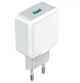 Мережевий зарядний пристрій Grand-X CH03W (1xUSB 2.1 A) White - зображення 1