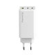 Сетевое зарядное устройство ColorWay CWCHS061PDWT GaN Mini 100W PD Port PPS USB (USB-2C1A) White - изображение 1