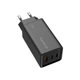 Сетевое зарядное устройство ColorWay CWCHS039PDBK GaN3 Pro Power Delivery (2USB Type-C PDx3A 1USBx3A) Black - изображение 4