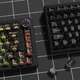Набір прозорих кейкапів Womier Iceberg Black 115 шт. MDA Profile, PBT, UV Printing - зображення 5