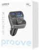 FM-модулятор/дисплей 36W USB-A/USB-C PD+QC3.0 Proove Luxor SE gray (FMLX20120003) UA - зображення 7
