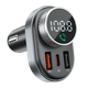 FM-модулятор/дисплей Proove Launcher Sound Link 30W (PD+QC3.0) Type-C+USB (FMSL30110001) UA - зображення 2