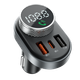 FM-модулятор/дисплей Proove Launcher Sound Link 30W (PD+QC3.0) Type-C+USB (FMSL30110001) UA - зображення 3