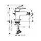 Hansgrohe Talis E Змішувач для біде, золото (71720990) - зображення 2