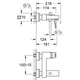 Grohe Eurocube Смеситель для ванны, хром (23140000) - изображение 7