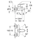 Grohe Eurosmart Cosmopolitan Смеситель для ванны, хром (32831000) - изображение 7