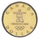 Монета Канада 1 долар 2010 року «Олімпіада Ванкувері 2010» UNC (KM#883) - зображення 1