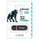 Флеш пам'ять USB 32 GВ Wibrand Panther USB 2.0 чорний - изображение 2