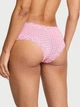 Трусики женские чикини розовые в горох с кружевом Victoria's Secret SPE62 размер M - изображение 2