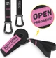 Гимнастические кольца 4FIZJO регулируемые из ABS пластика Ø23 см 2 шт Black/Pink (P-5905973406116) - изображение 13